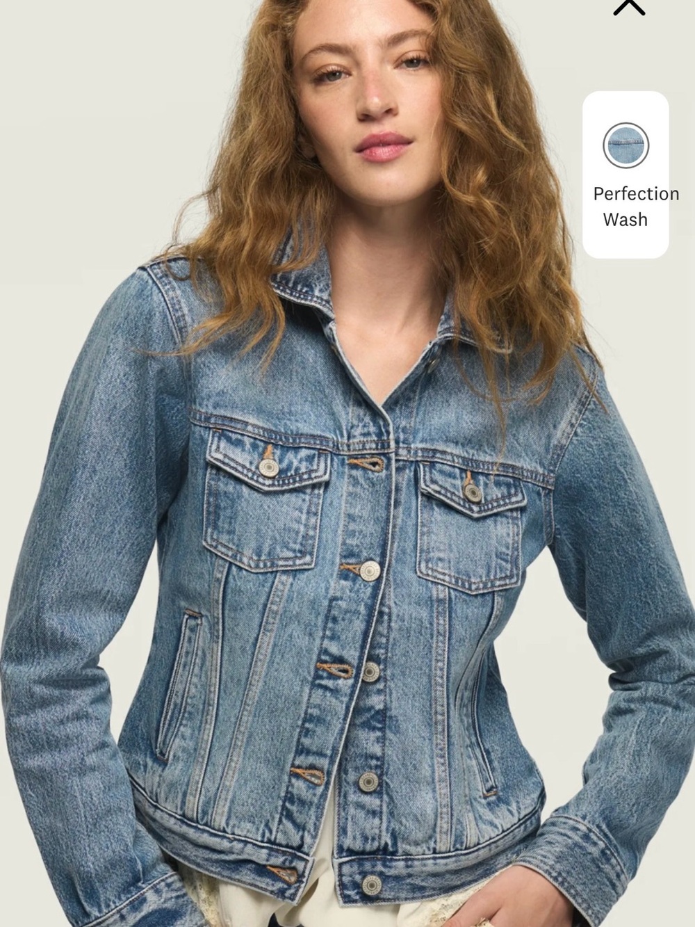 Lucky Brand Light Blue Denim Trucker Jacket